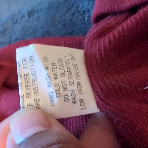 Fashion Nova| Maroon Red Long Sleeve Midi Button Up Dress With Button Detailing - Picture 15 of 15